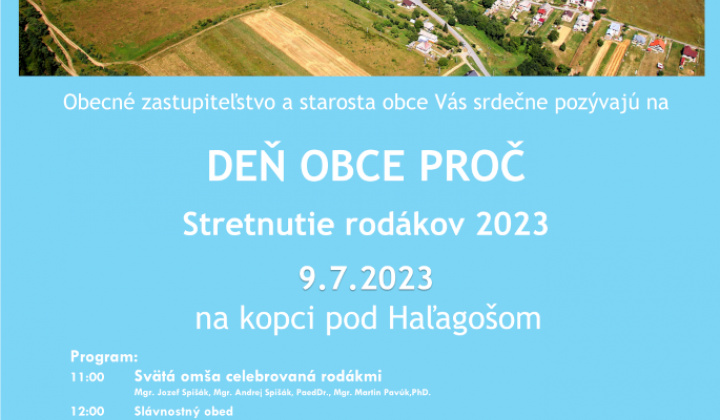 1. fotografia fotogalérie Akcie /  Deň obce Proč 2023 - foto
